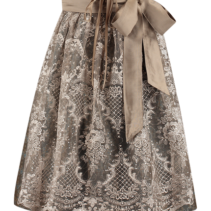 Vestido Dirndl Verde Oktoberfest Damas Jaquard