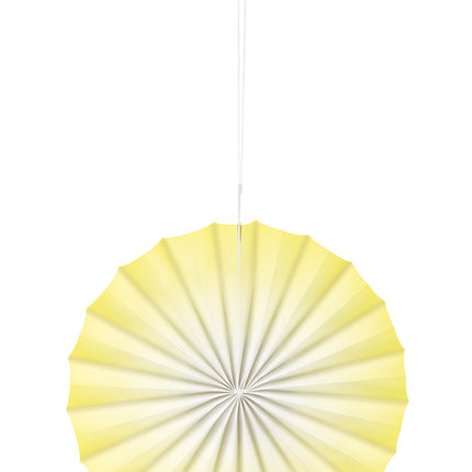 Abanicos de Papel de Colores 3uds.