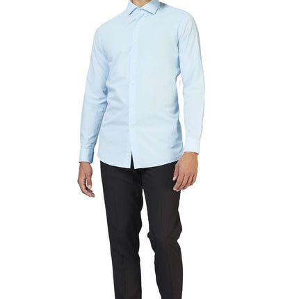 Camisa Azul Claro Hombre <tc>OppoSuits</tc>