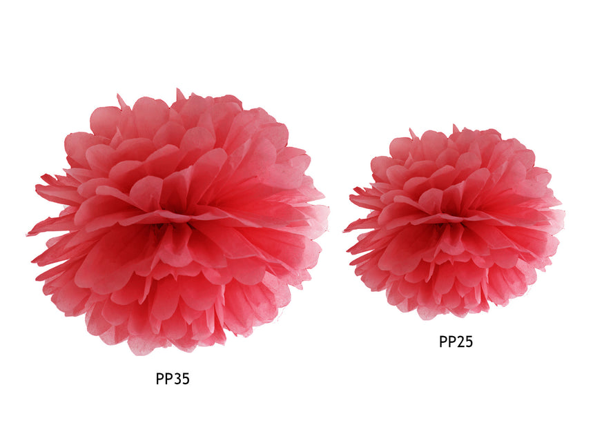 Pompón Rojo 25cm