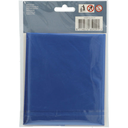 Globo Foil Figura 9 Azul Mate XL 86cm vacío