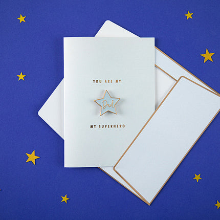 Tarjeta de felicitación Papá 14,8cm