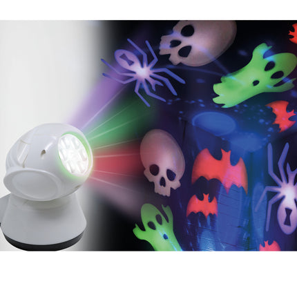 Proyector Halloween Figuras Led