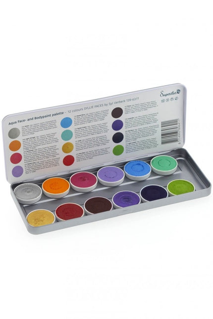 Schmink Syllie de colores 12uds.