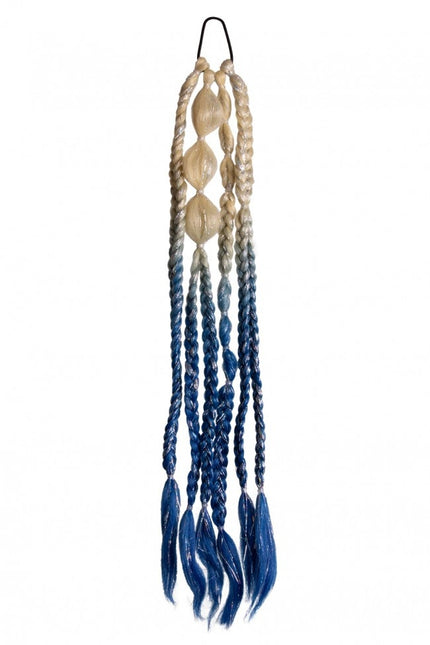 Extensión de pelo Festival Rubio/Azul oscuro