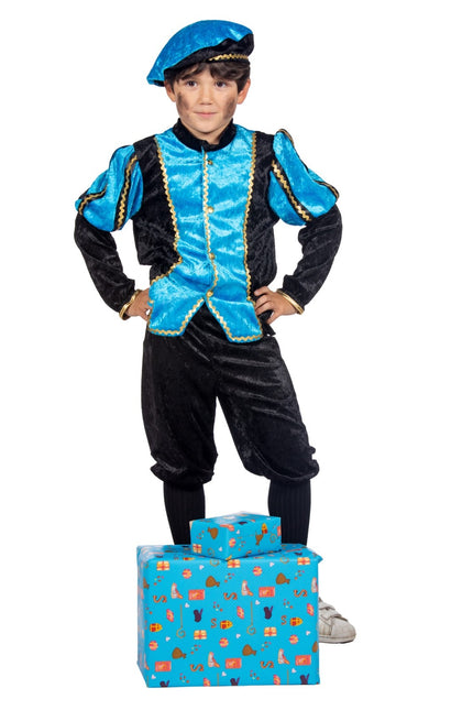 Pietenpak Kind Azul claro/Negro Luxe