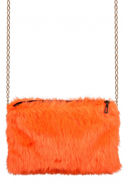 Monedero Peluche Naranja