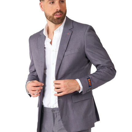 Traje Gris Oscuro Hombre <tc>OppoSuits</tc>