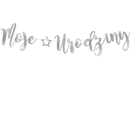 Guirnalda Moje Urodziny Plata 90cm