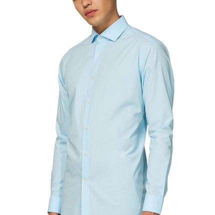 Camisa Azul Claro Hombre <tc>OppoSuits</tc>