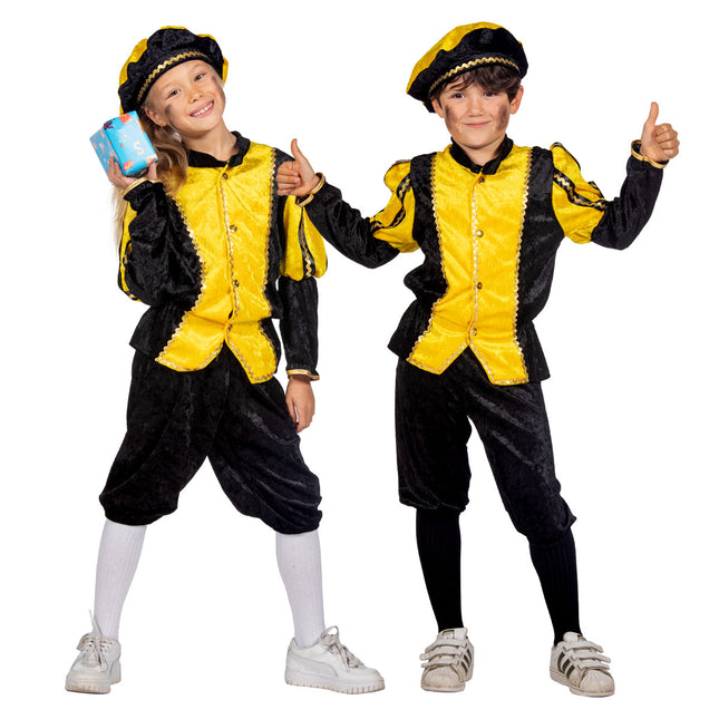 Pietenpak Kind Amarillo/Negro Luxe