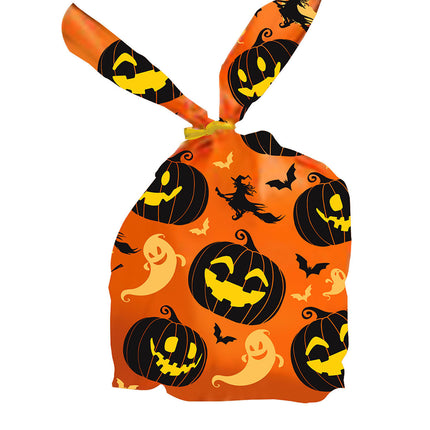 Bolsas para compartir Halloween Calabaza 13,5cm