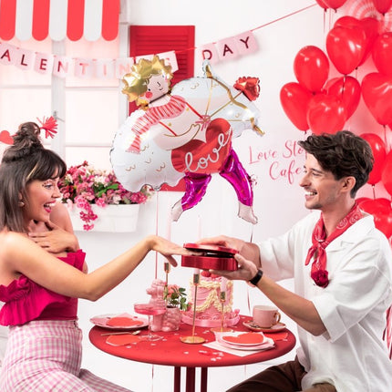 Cupido Helium Ballon Leeg 99cm van Partydeco koop je bij Partywinkel