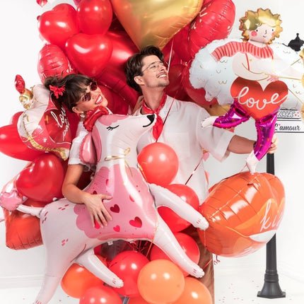 Cupido Helium Ballon Leeg 99cm van Partydeco koop je bij Partywinkel