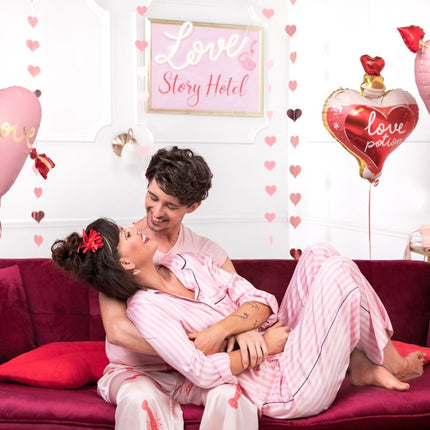 Hart Helium Ballon Love 66cm van Partydeco koop je bij Partywinkel