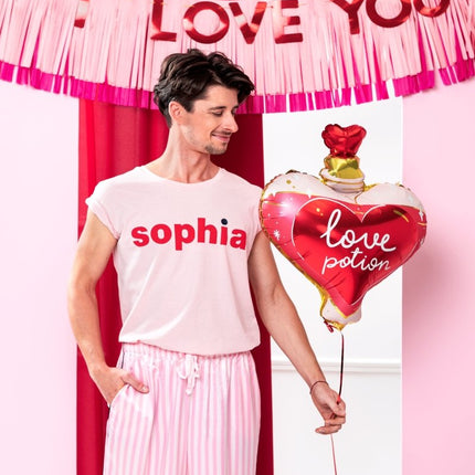 Love Helium Ballon Leeg 66cm van Partydeco koop je bij Partywinkel