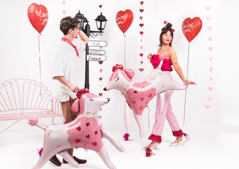 Hartjes Slinger Rose Goud 3,5m van Partydeco koop je bij Partywinkel