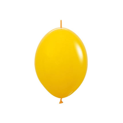Gele Ballonnen Voor Ballonnenslinger 15cm 50st van Sempertex koop je bij Partywinkel