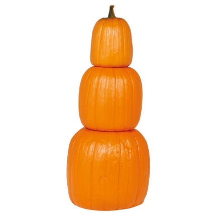Halloween Decoratie Gestapelde Pompoenen 60cm van Fiestas Guirca koop je bij Partywinkel