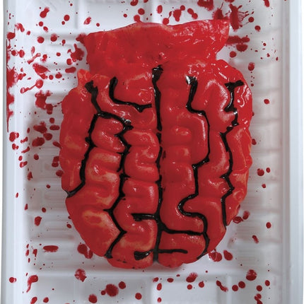 Halloween Dienblad Hersenen 18cm van Fiestas Guirca koop je bij Partywinkel