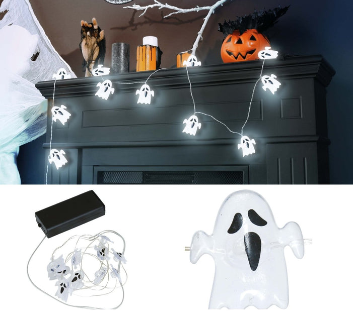 Halloween Lichtsnoer Spoken 1,2m van Fiestas Guirca koop je bij Partywinkel