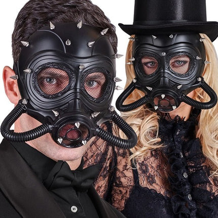 Halloween Masker Met Studs van Widmann koop je bij Partywinkel