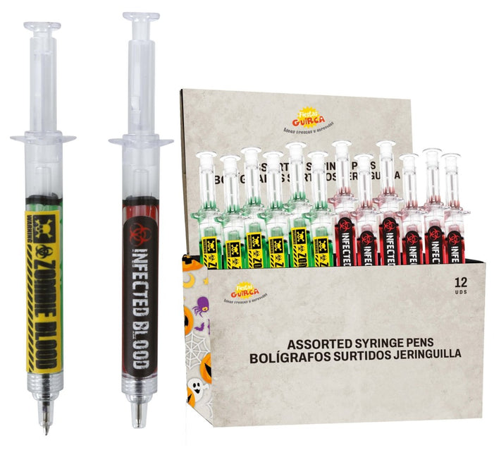 Halloween Pen Nep Bloed 48st van Fiestas Guirca koop je bij Partywinkel