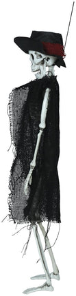 Halloween Skelet Met Hoed 47cm van Fiestas Guirca koop je bij Partywinkel