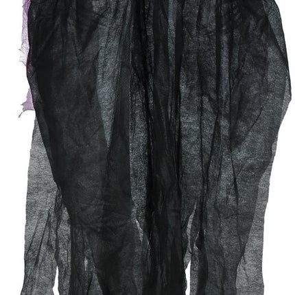 Halloween Skelet Zwart Paars Skelet 90cm van Fiestas Guirca koop je bij Partywinkel