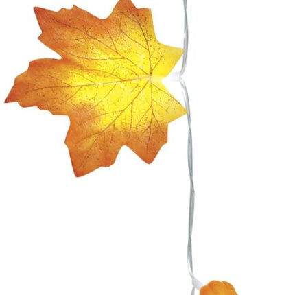 Halloween Slinger Leds Pompoenbladeren van Fiestas Guirca koop je bij Partywinkel