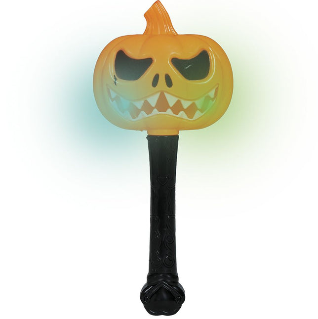 Halloween Toverstaf Pompoen 22cm van Fiestas Guirca koop je bij Partywinkel