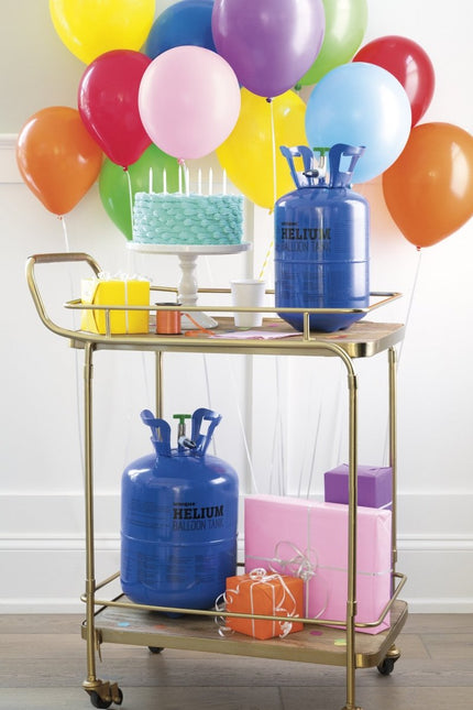 Helium Tank met 50 Ballonnen en Lint van Partywinkel koop je bij Partywinkel