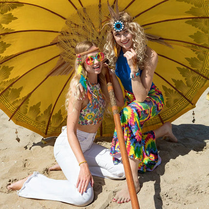 Hippie 60S Broek Maat L/Xl van Boland koop je bij Partywinkel