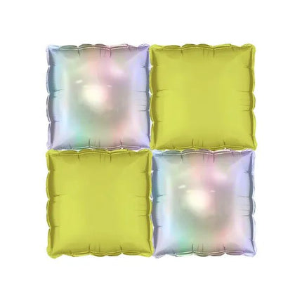 Holografisch Ballon 35cm 4st van Partydeco koop je bij Partywinkel