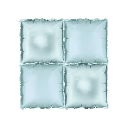 Lichtblauwe Ballon 35cm 4st van Partydeco koop je bij Partywinkel