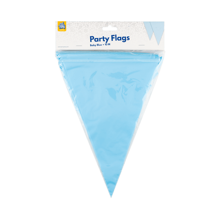 Lichtblauwe Slinger Plastic 10m van Paper Dreams koop je bij Partywinkel