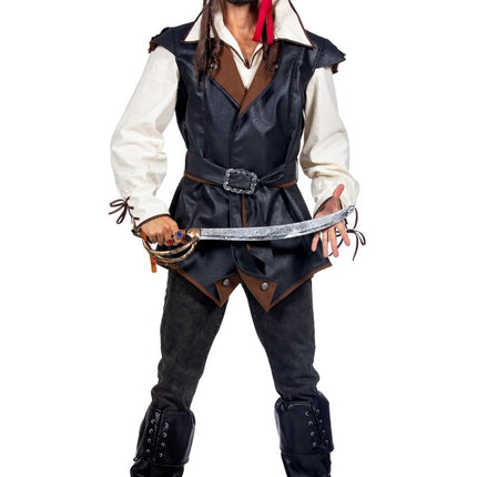 Piraat Jas Luxe 2 delig van Wilbers & Wilbers koop je bij Partywinkel