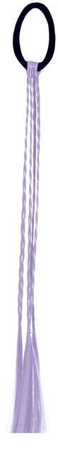 Paarse Hair Extension 35cm 3st van Fiestas Guirca koop je bij Partywinkel