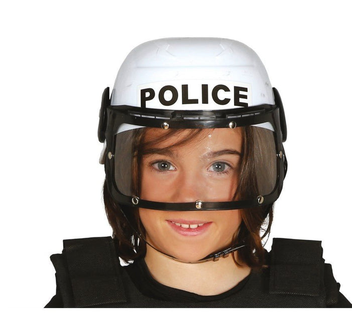 Politiehelm Me van Fiestas Guirca koop je bij Partywinkel