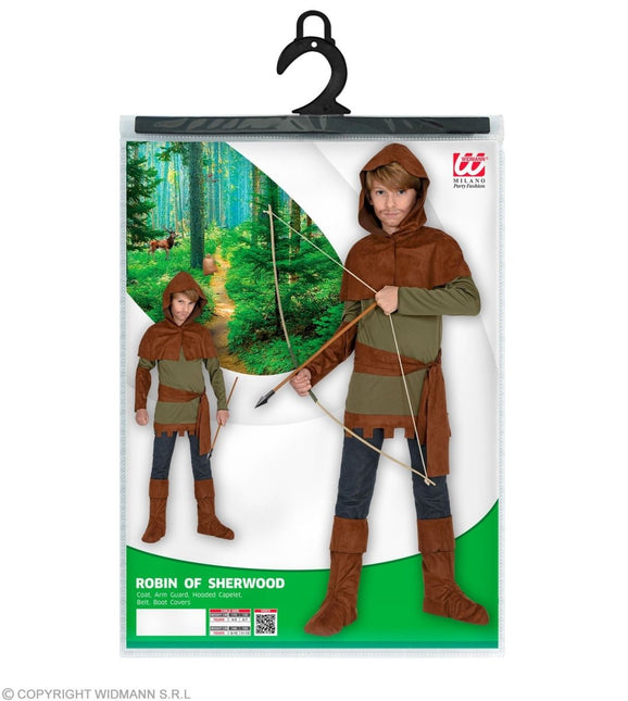 Robin Hood Kostuum Kind 5 delig van Widmann koop je bij Partywinkel