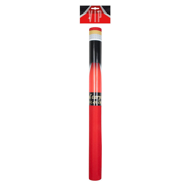 Rode Loper 60cm 4,5m van Boland koop je bij Partywinkel