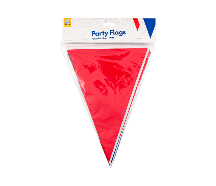 Rood Wit Blauwe Slinger 10m van Paper Dreams koop je bij Partywinkel