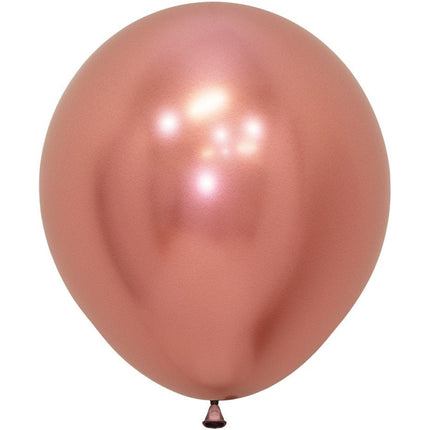 Rose Gouden Ballonnen 45cm 15st van Sempertex koop je bij Partywinkel