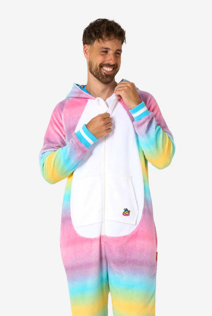 Unicorn Onesie Gekleurd van OppoSuits koop je bij Partywinkel