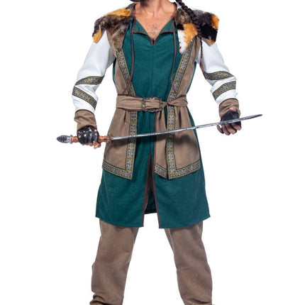 Viking Kostuum Heren 3 delig van Wilbers & Wilbers koop je bij Partywinkel