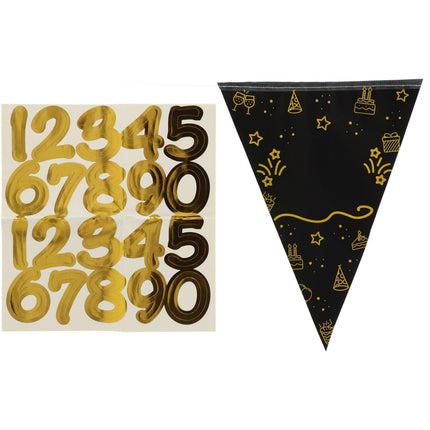 Happy Birthday Slinger Plastic 4m van Folat koop je bij Partywinkel