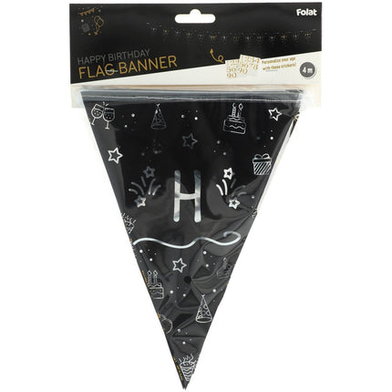 Happy Birthday Slinger Plastic 4m van Folat koop je bij Partywinkel