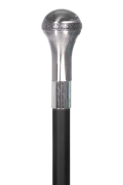 Zwart Zilveren Wandelstok van Wilbers & Wilbers koop je bij Partywinkel