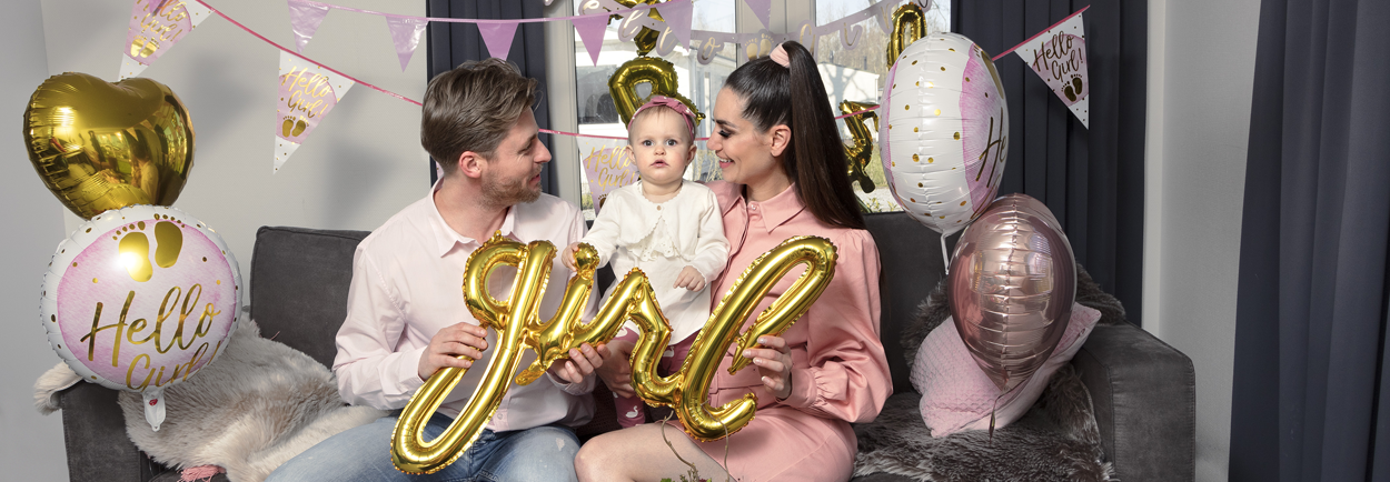 Geboorte versiering wat je babyfeest stralend maakt