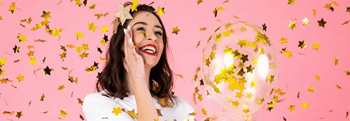 Confetti ballonnen geven elk feest een sprankelend tintje - Partywinkel